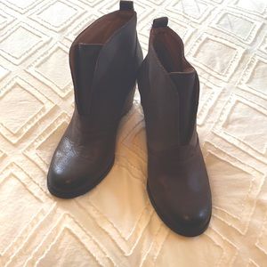Lucky Brand Ehleen distressed leather booties